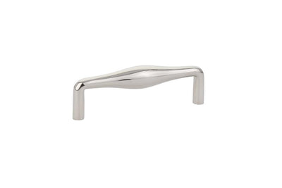 Emtek Dane 4" C-C Pull in Polished Nickel