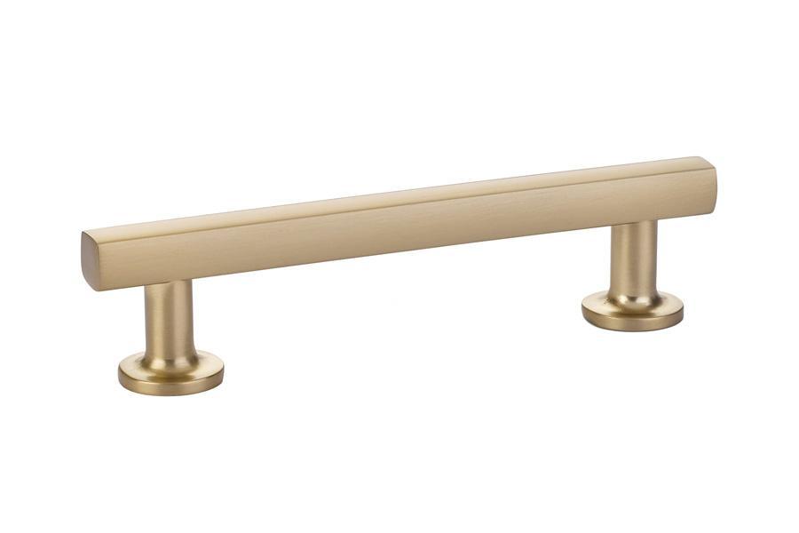 Emtek Freestone 4" C-C Pull in Satin Brass