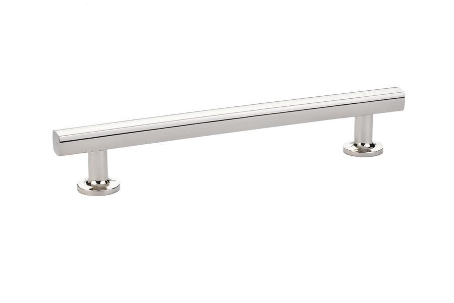 Emtek Freestone 6" C-C Pull in Polished Nickel