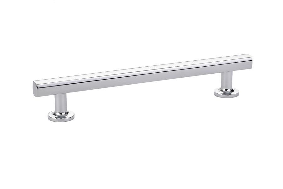 Emtek Freestone 6" C-C Pull in Polished Chrome