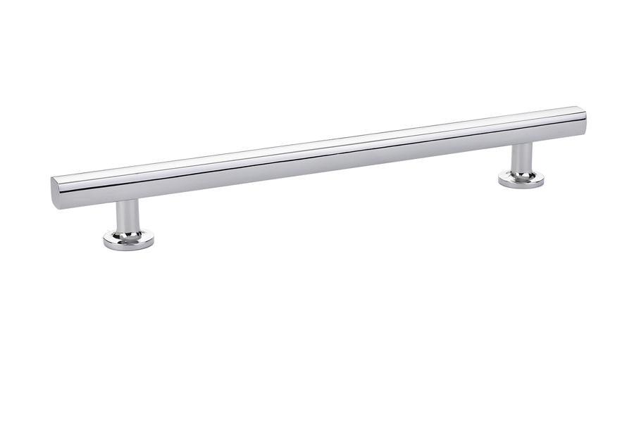 Emtek Freestone 8" C-C Pull in Polished Chrome