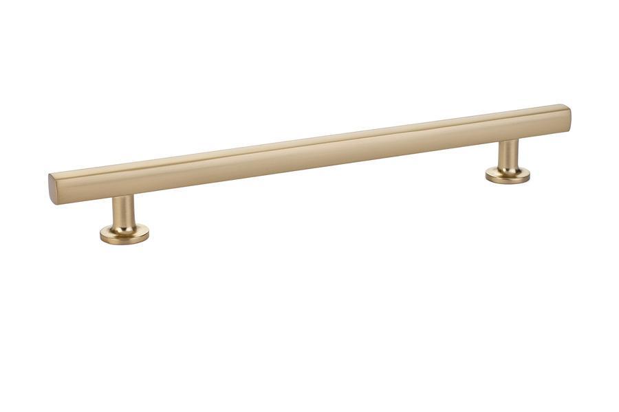 Emtek Freestone 8" C-C Pull in Satin Brass
