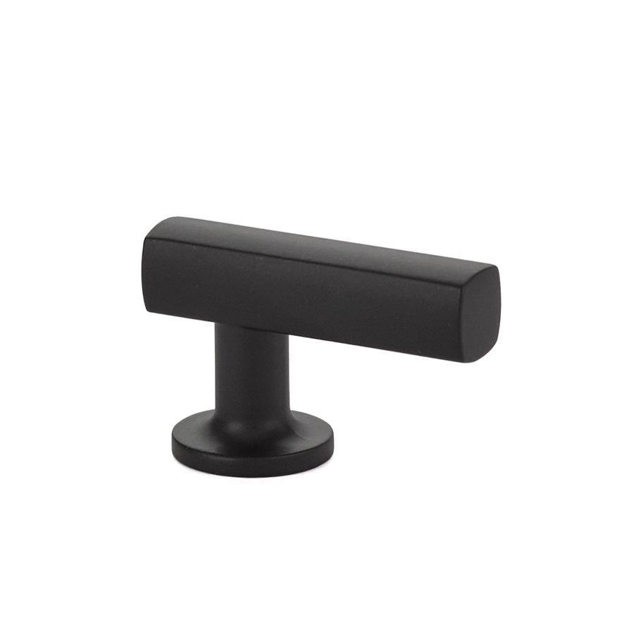 Emtek Freestone 1-7/8" Finger Pull in Flat Black