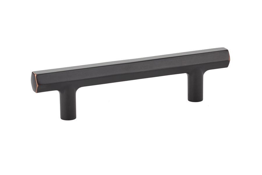 Emtek Mod Hex 3-1/2" C-C Pull in Oil Rubbed Bronze