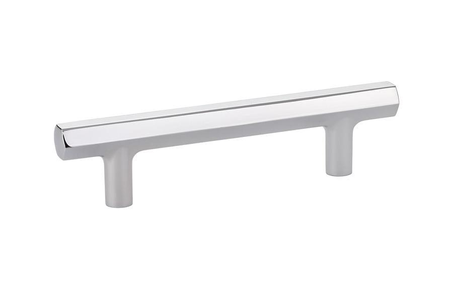 Emtek Mod Hex 3-1/2" C-C Pull in Polished Chrome