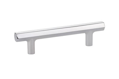 Emtek Mod Hex 3-1/2" C-C Pull in Polished Chrome