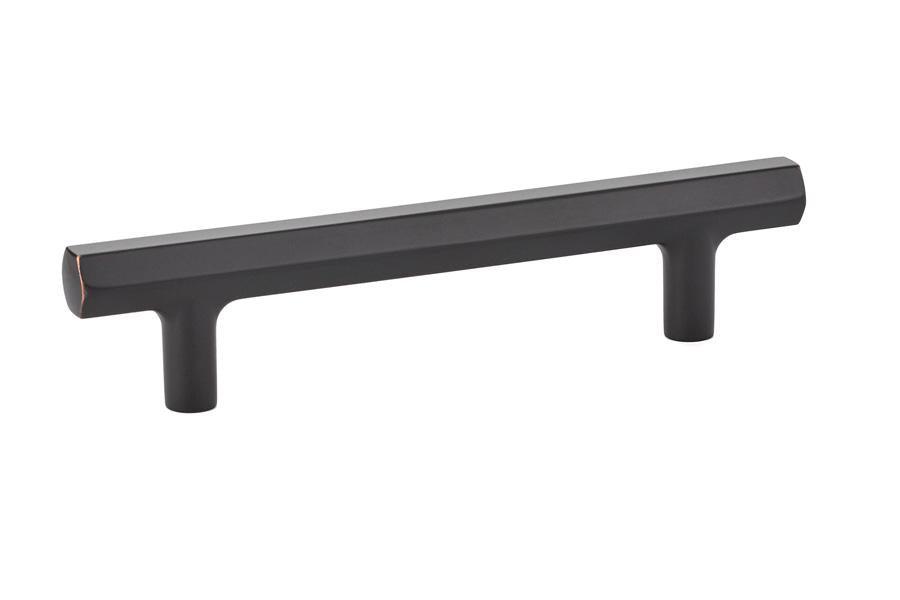 Emtek Mod Hex 4" C-C Pull in Oil Rubbed Bronze