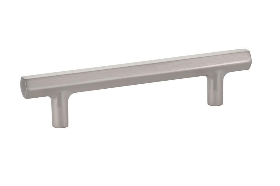 Emtek Mod Hex 4" C-C Pull in Satin Nickel