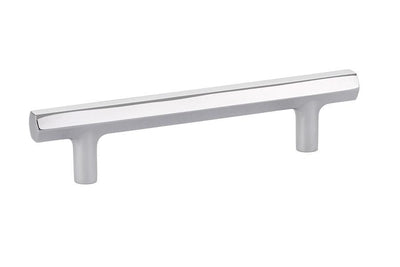 Emtek Mod Hex 4" C-C Pull in Polished Chrome