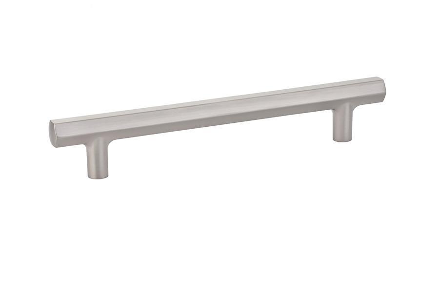 Emtek Mod Hex 6" C-C Pull in Satin Nickel