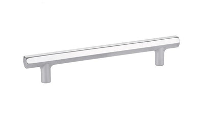 Emtek Mod Hex 6" C-C Pull in Polished Chrome