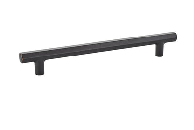 Emtek Mod Hex 8" C-C Pull in Oil Rubbed Bronze