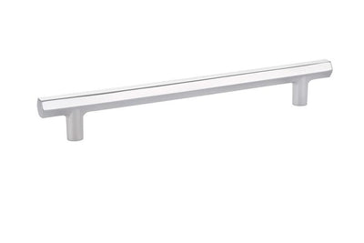 Emtek Mod Hex 8" C-C Pull in Polished Chrome