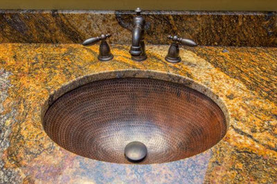 1.5‚Ä≥ Non-Overflow Pop-up Bathroom Sink Drain ‚Äì Oil Rubbed Bronze - Hardware by Design