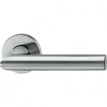 FSB 1076 Stainless Steel Tubular Lever Handle Set
