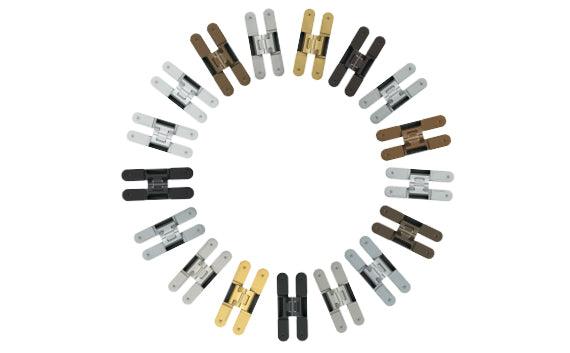 Tectus Hinge Finish Options