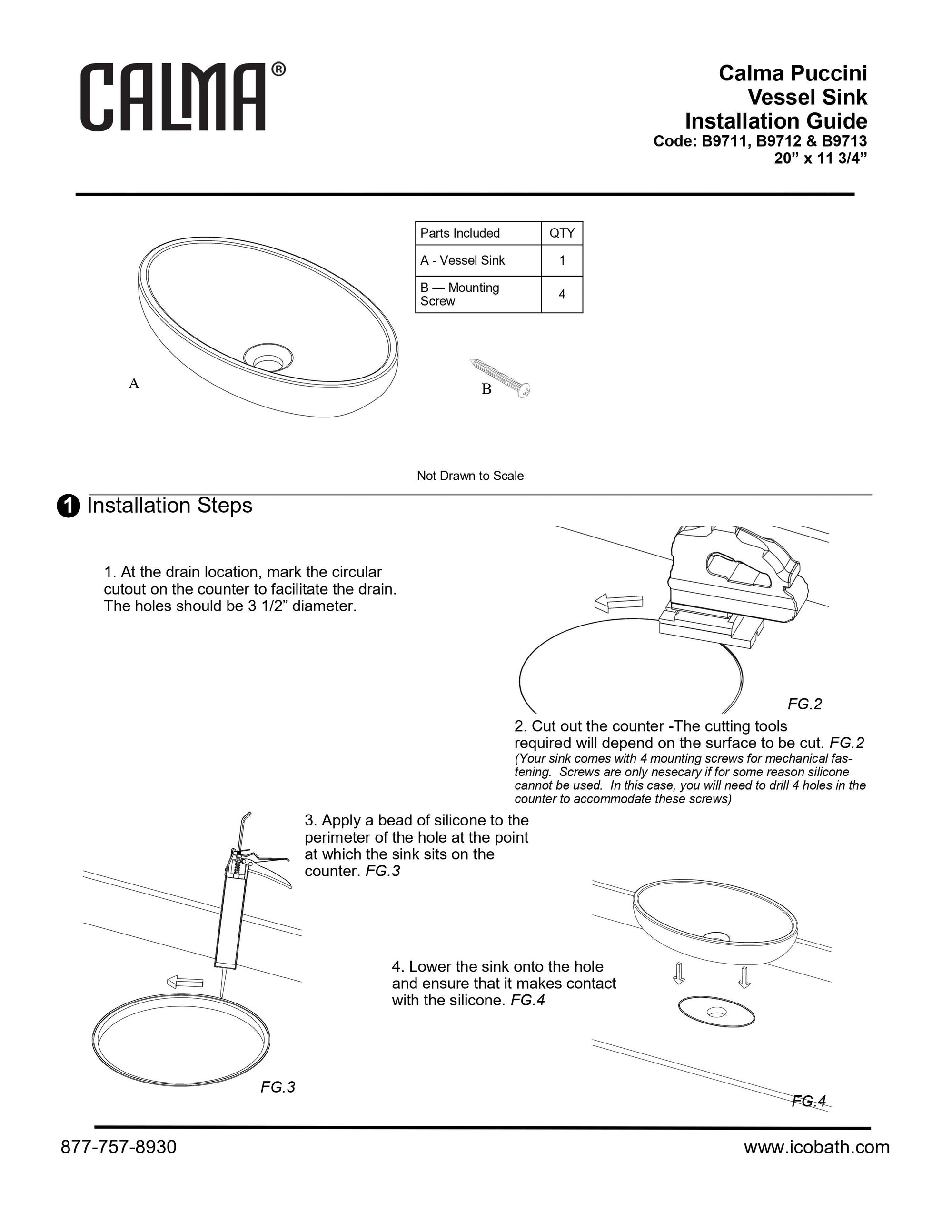 Puccini Vessel Sink - Gloss White