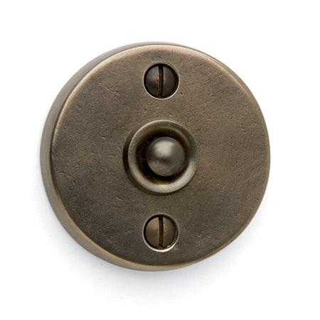 Sun Valley Bronze SVB-DRB-9-1  Round Contemporary Door Bell   2 1/4"