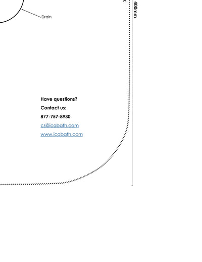 Rossini Rectangle Vessel Sink - Gloss White