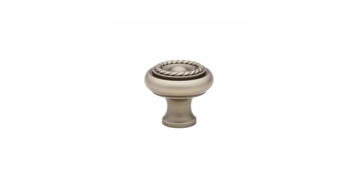 Emtek Rope 1-3/4 Inch Mushroom Cabinet Knob - Hardware by Design