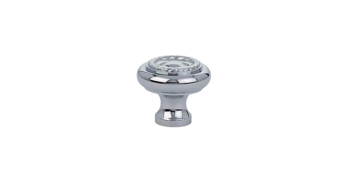 Emtek Rope 1-3/4 Inch Mushroom Cabinet Knob - Hardware by Design