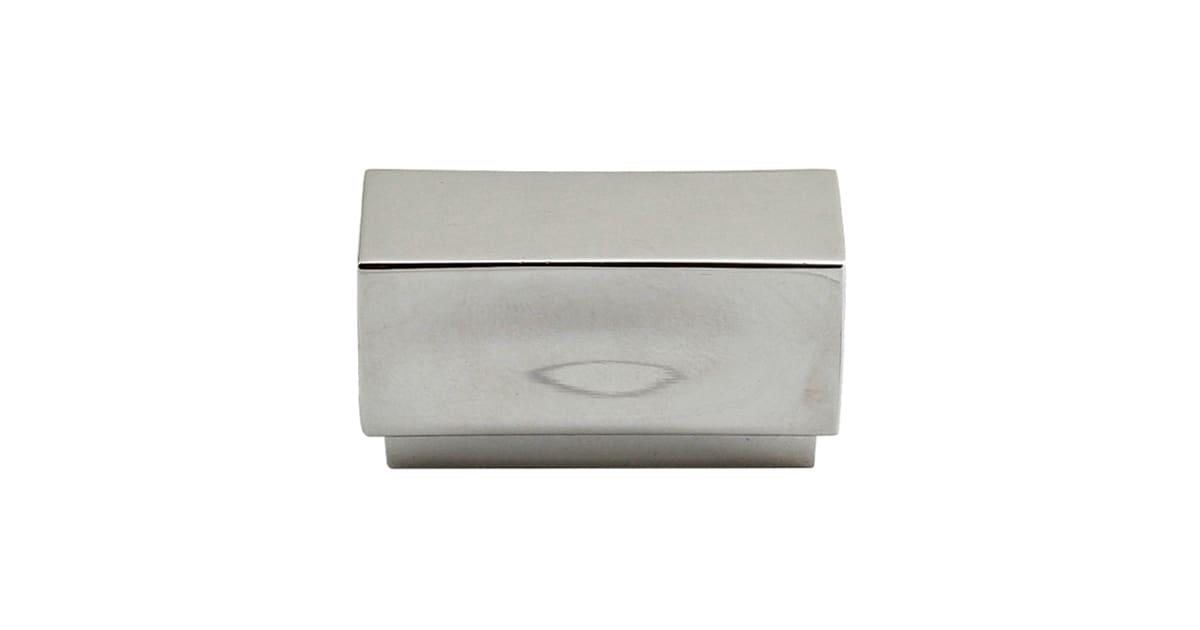Emtek Cinder 1-5/8 Inch Rectangular Cabinet Knob - Hardware by Design