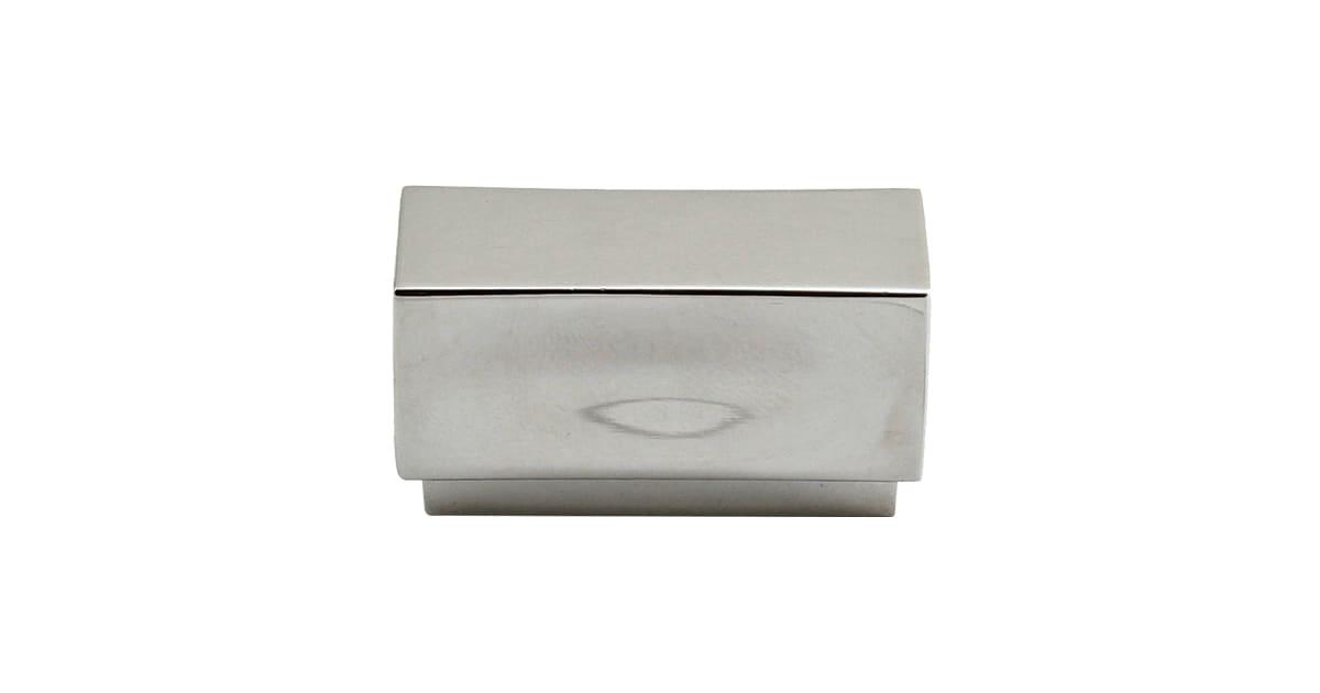 Emtek Cinder 1-5/8 Inch Rectangular Cabinet Knob - Hardware by Design