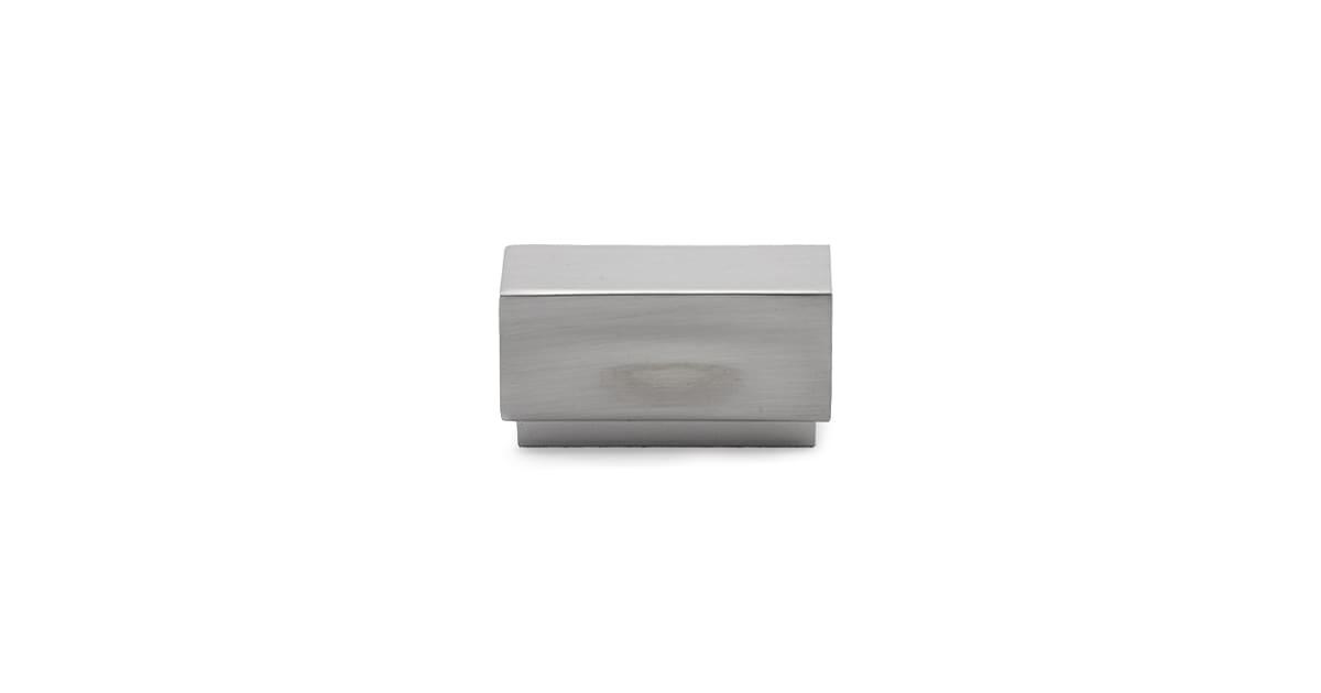 Emtek Cinder 1-5/8 Inch Rectangular Cabinet Knob - Hardware by Design