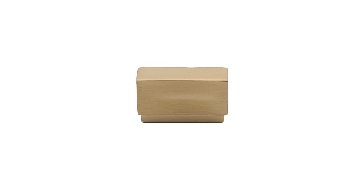 Emtek Cinder 1-5/8 Inch Rectangular Cabinet Knob - Hardware by Design