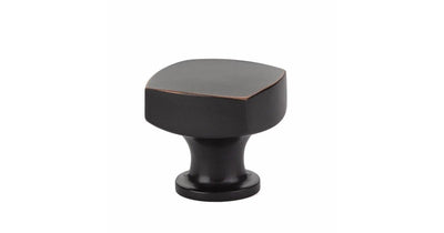 Emtek Freestone 1-1/4 Inch Square Cabinet Knob - Hardware by Design