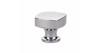 Emtek Freestone 1-1/2 Inch Square Cabinet Knob - Hardware by Design