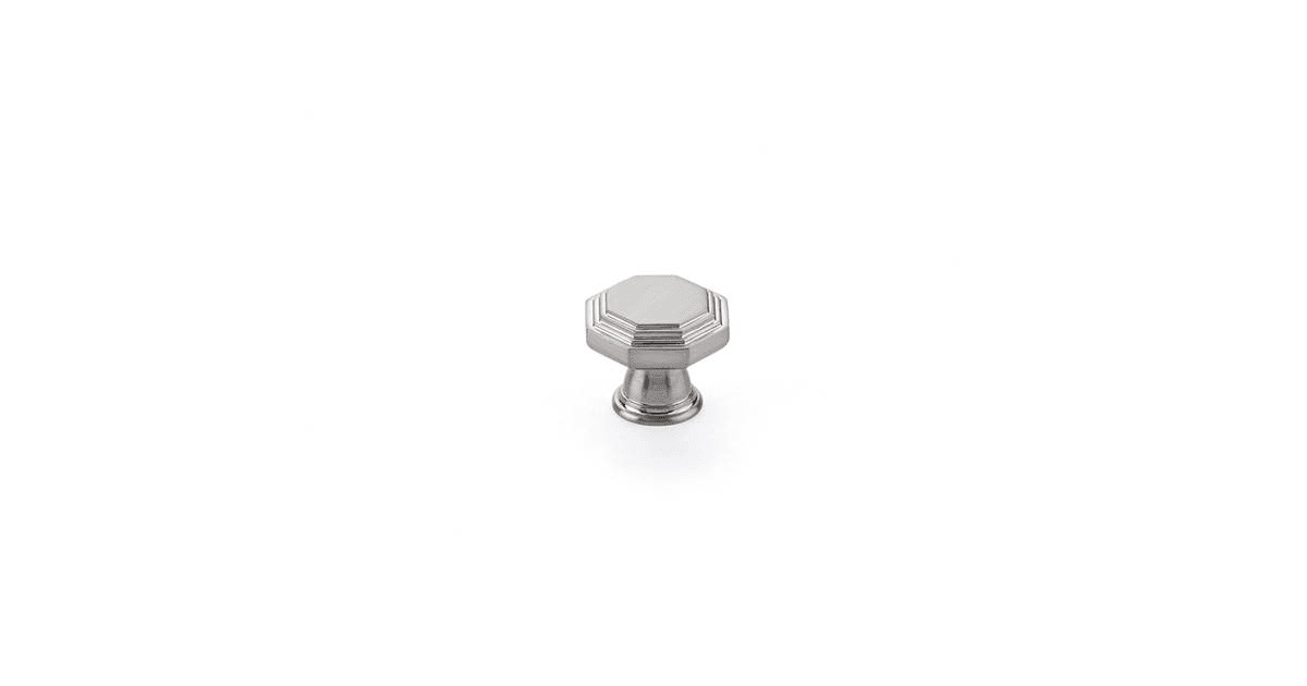 Emtek Transitional Heritage 1-1/4 Inch Geometric Cabinet Knob - Hardware by Design