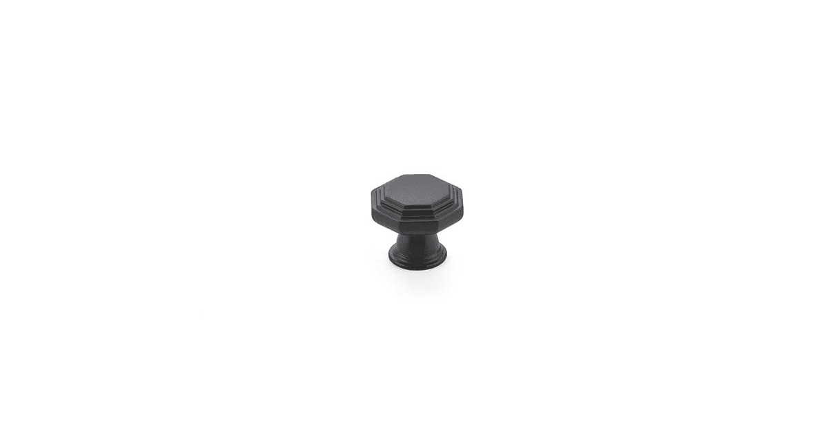 Emtek Transitional Heritage 1-1/4 Inch Geometric Cabinet Knob - Hardware by Design