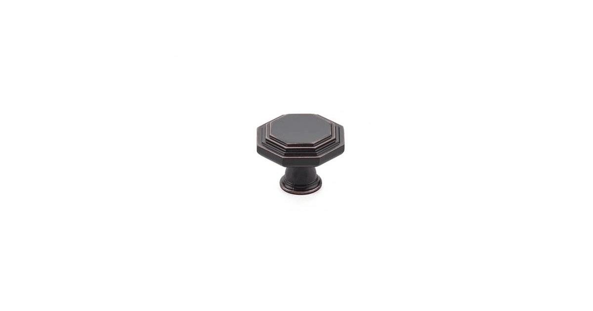 Emtek Transitional Heritage 1-3/4 Inch Geometric Cabinet Knob - Hardware by Design