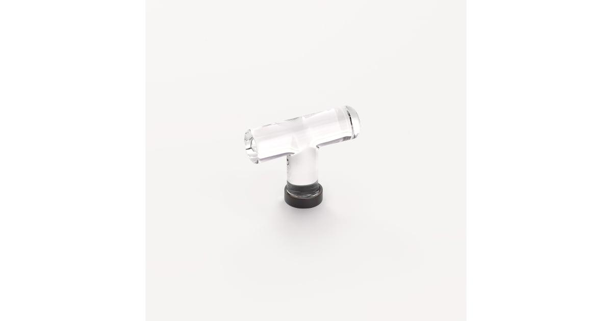 Emtek Stylish Crystal T-Knob - Hardware by Design