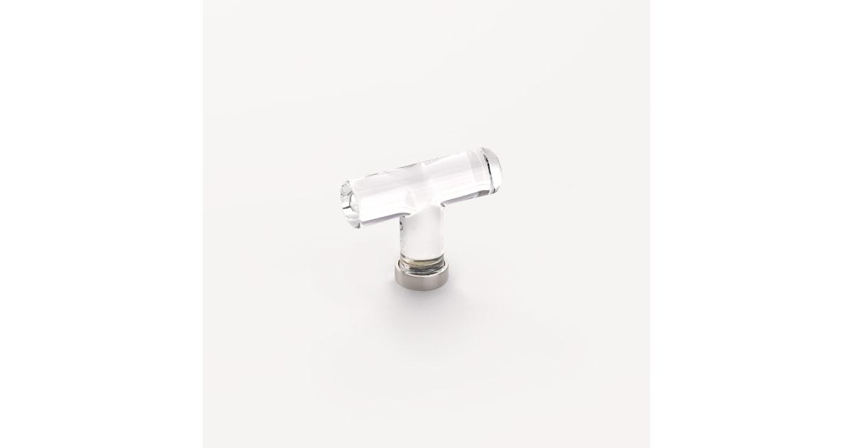 Emtek Stylish Crystal T-Knob - Hardware by Design