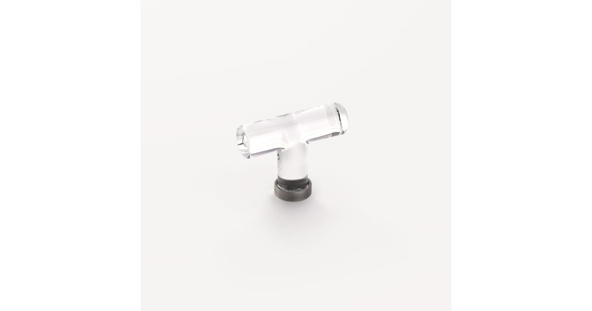 Emtek Stylish Crystal T-Knob - Hardware by Design