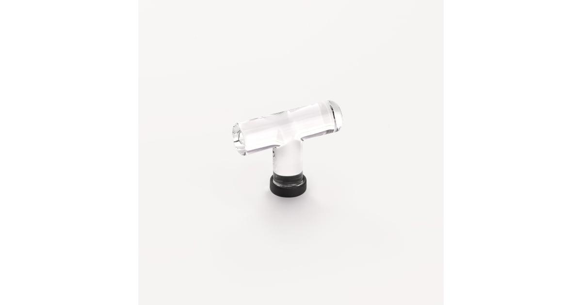 Emtek Stylish Crystal T-Knob - Hardware by Design
