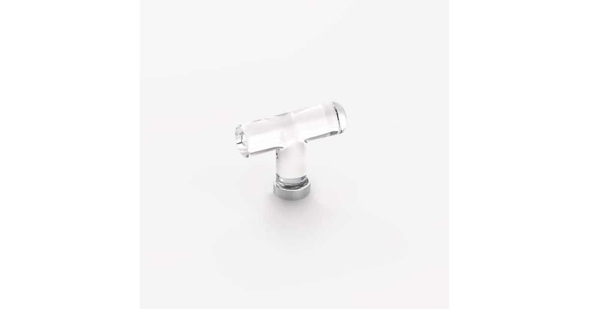 Emtek Stylish Crystal T-Knob - Hardware by Design
