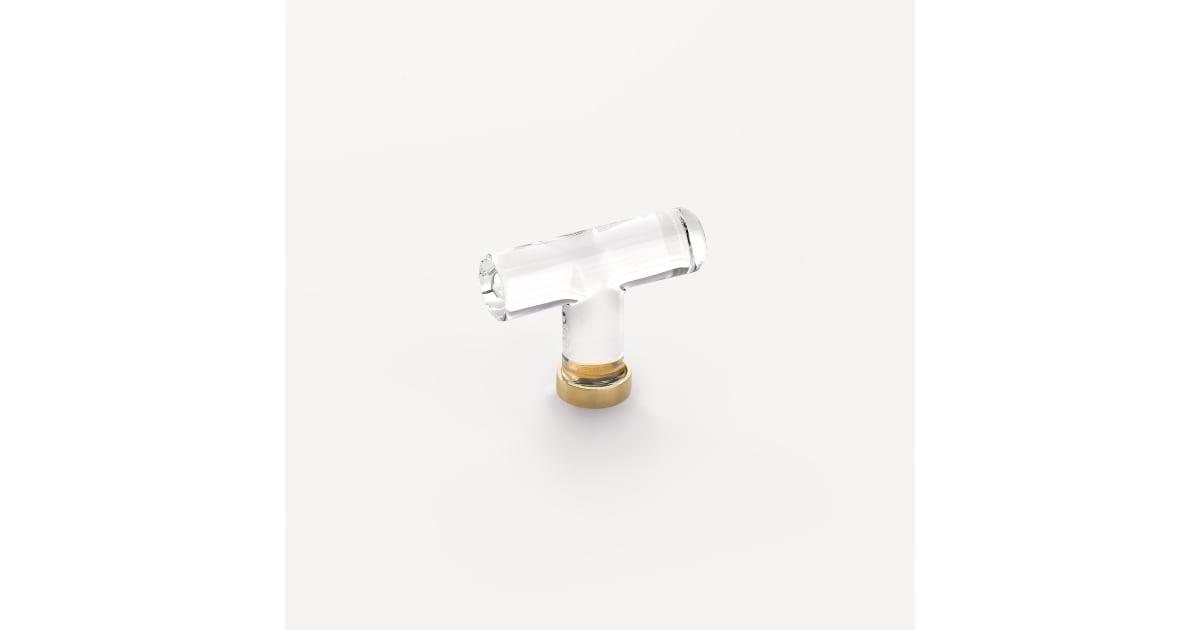 Emtek Stylish Crystal T-Knob - Hardware by Design