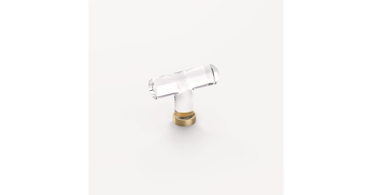 Emtek Stylish Crystal T-Knob - Hardware by Design