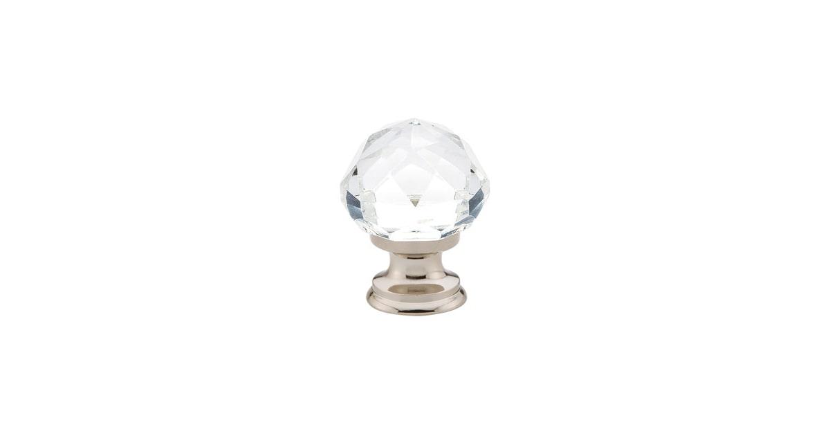 Emtek Diamond 1 Inch Round Cabinet Knob - Hardware by Design