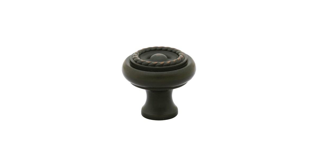 Emtek Rope 1-3/4 Inch Mushroom Cabinet Knob - Hardware by Design