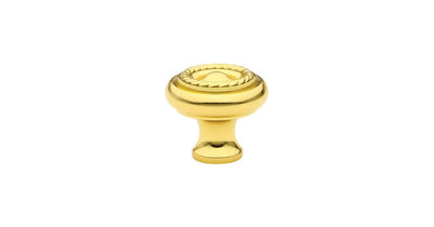 Emtek Rope 1-3/4 Inch Mushroom Cabinet Knob - Hardware by Design