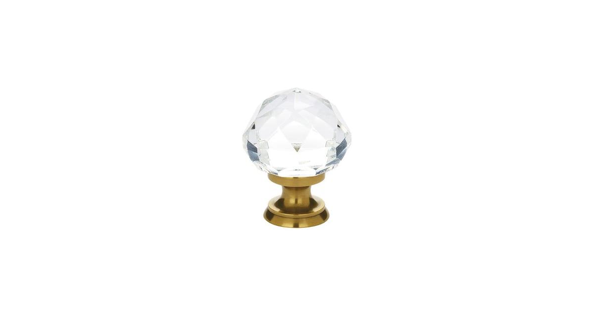 Emtek Diamond 1 Inch Round Cabinet Knob - Hardware by Design