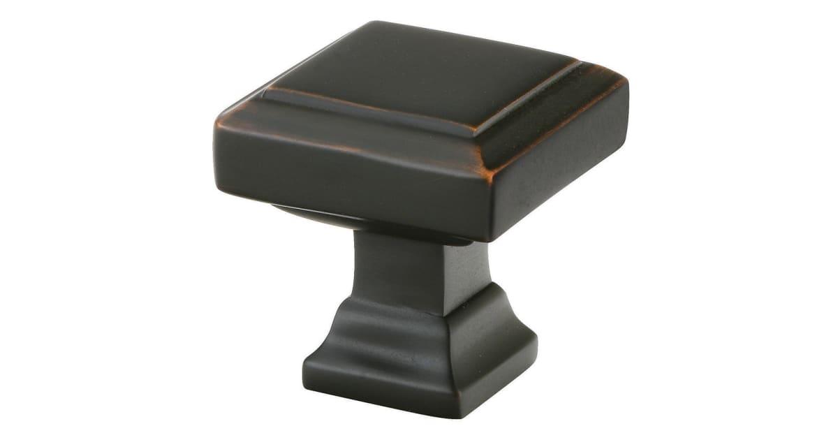 Emtek American Designer 1-1/4 Inch Square Cabinet Knob - Hardware by Design