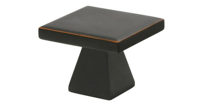 Emtek Contemporary 1-1/4 Inch Square Cabinet Knob - Hardware by Design