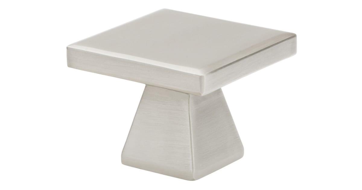 Emtek Contemporary 1-1/4 Inch Square Cabinet Knob - Hardware by Design