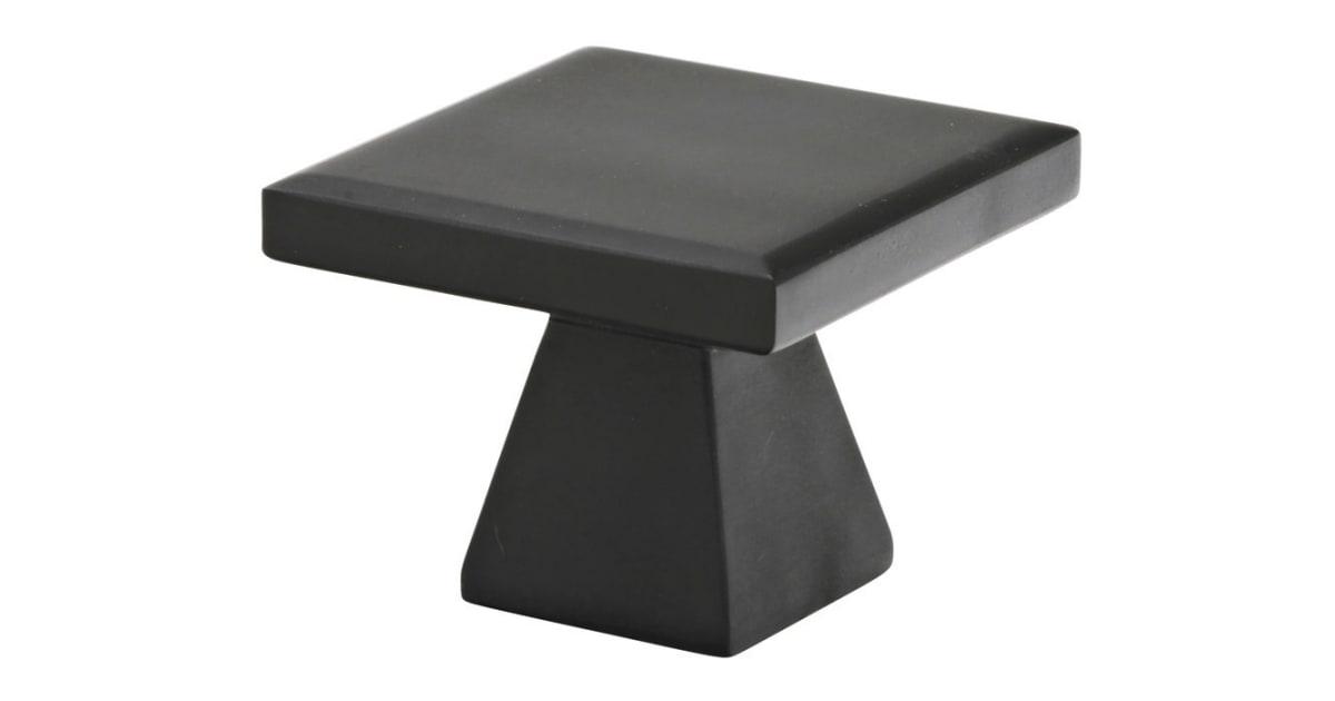 Emtek Contemporary 1-1/4 Inch Square Cabinet Knob - Hardware by Design