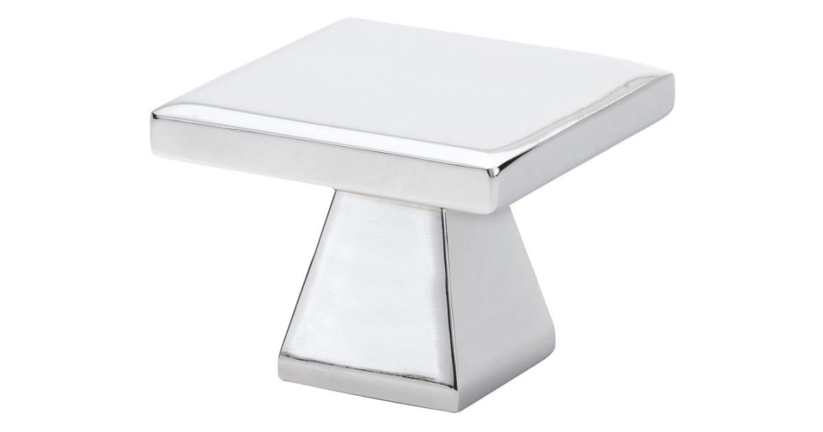 Emtek Contemporary 1-1/4 Inch Square Cabinet Knob - Hardware by Design